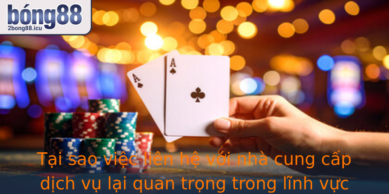 Tai Sao Viec Stronglien Hestrong Voi Nha Cung Cap Dich Vu Lai Quan Trong Trong Linh Vuc Ca Cuoc Truc